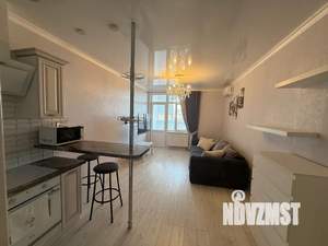 Студия квартира, посуточно, 37м2, 15/21 этаж