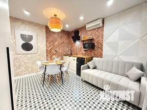 1-к квартира, посуточно, 27м2, 1/2 этаж