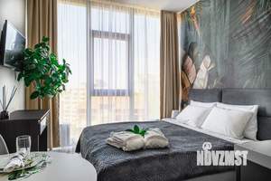 Студия квартира, посуточно, 20м2, 10/17 этаж