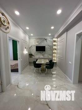 2-к квартира, посуточно, 75м2, 1/1 этаж