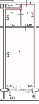 Студия квартира, на длительный срок, 27м2, 9/20 этаж