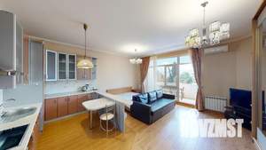 Студия квартира, посуточно, 60м2, 4/17 этаж