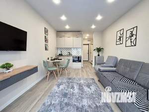 Студия квартира, посуточно, 27м2, 5/12 этаж