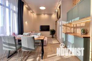 2-к квартира, посуточно, 55м2, -1/8 этаж
