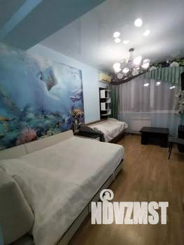 1-к квартира, посуточно, 46м2, 2/10 этаж