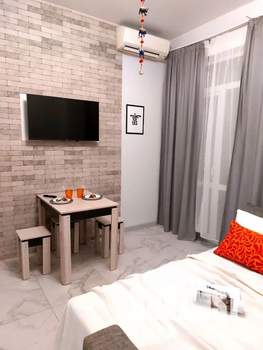 Студия квартира, посуточно, 25м2, 1/4 этаж