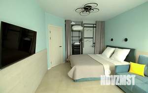 1-к квартира, посуточно, 33м2, 5/7 этаж