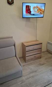 Студия квартира, на длительный срок, 25м2, 3/7 этаж