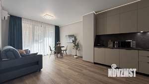 1-к квартира, посуточно, 45м2, 1/1 этаж