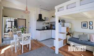 Студия квартира, на длительный срок, 28м2, 2/4 этаж