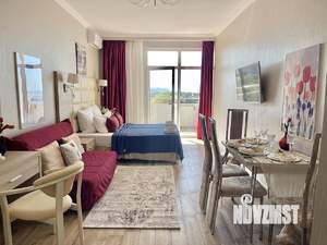 1-к квартира, посуточно, 35м2, 9/16 этаж