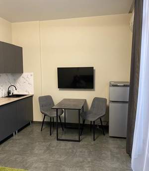 Студия квартира, на длительный срок, 26м2, 2/3 этаж