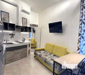 1-к квартира, посуточно, 24м2, 1/1 этаж