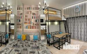 1-к квартира, посуточно, 25м2, 1/1 этаж