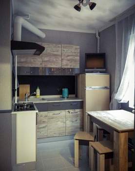 3-к квартира, на длительный срок, 60м2, 2/4 этаж