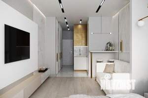 Студия квартира, посуточно, 35м2, 5/22 этаж