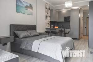 Студия квартира, посуточно, 34м2, 16/19 этаж