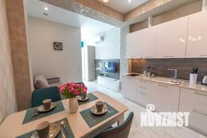 Студия квартира, посуточно, 43м2, 6/13 этаж