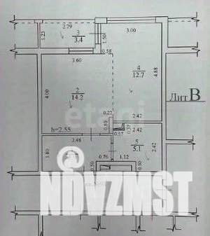 Студия квартира, на длительный срок, 38м2, 1/13 этаж