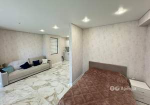 Студия квартира, на длительный срок, 40м2, 1/8 этаж