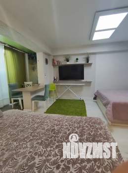 Студия квартира, посуточно, 30м2, 1/9 этаж