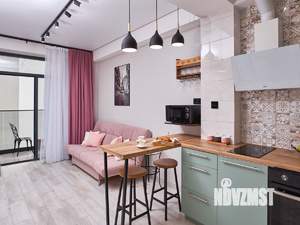 Студия квартира, посуточно, 35м2, 4/12 этаж