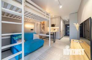 Студия квартира, на длительный срок, 21м2, 4/19 этаж