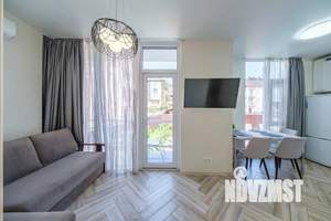 1-к квартира, посуточно, 42м2, 1/1 этаж