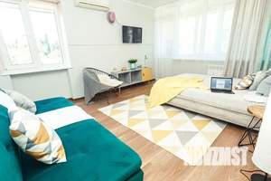 1-к квартира, посуточно, 40м2, 1/1 этаж