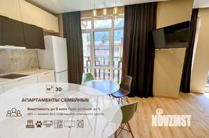 1-к квартира, посуточно, 30м2, 1/1 этаж