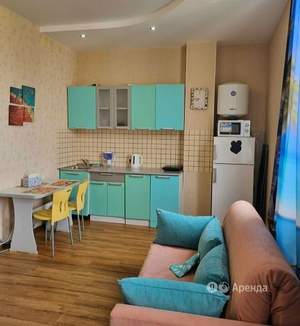 Студия квартира, на длительный срок, 28м2, 4/6 этаж