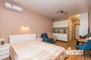 Студия квартира, на длительный срок, 24м2, 2/19 этаж