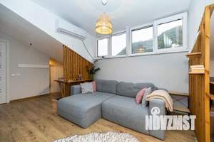 1-к квартира, посуточно, 40м2, 1/1 этаж