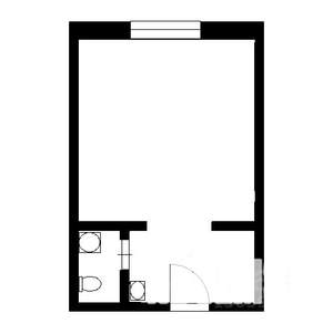 1-к квартира, на длительный срок, 30м2, 6/6 этаж