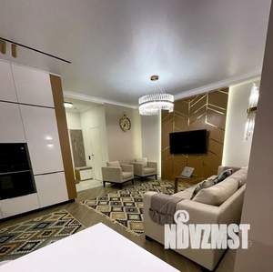 1-к квартира, посуточно, 50м2, 2/3 этаж