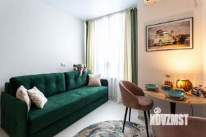 Студия квартира, на длительный срок, 18м2, 5/19 этаж