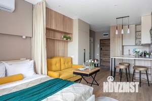 1-к квартира, посуточно, 34м2, 1/1 этаж