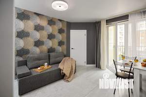 1-к квартира, посуточно, 40м2, 1/1 этаж