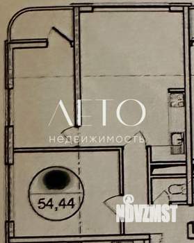 2-к квартира, вторичка, 55м2, 11/12 этаж