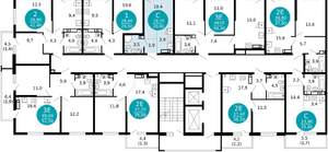 1-к квартира, вторичка, 21м2, 15/17 этаж