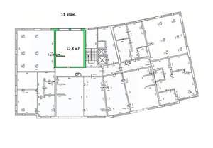 2-к квартира, вторичка, 53м2, 11/15 этаж