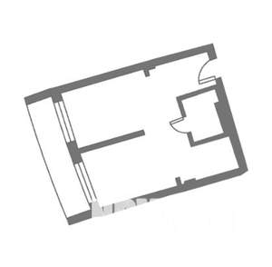 1-к квартира, вторичка, 46м2, 3/4 этаж