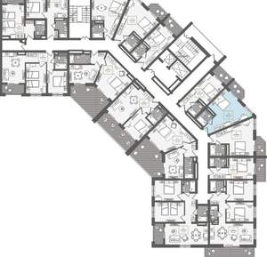 1-к квартира, вторичка, 30м2, 6/10 этаж