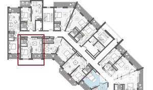 1-к квартира, вторичка, 48м2, 8/8 этаж