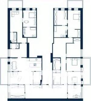 6-к квартира, строящийся дом, 385м2, 2/4 этаж