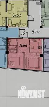 1-к квартира, вторичка, 32м2, 1/11 этаж