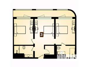 3-к квартира, вторичка, 97м2, 7/8 этаж