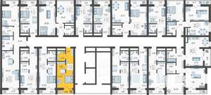 Студия квартира, вторичка, 23м2, 5/19 этаж