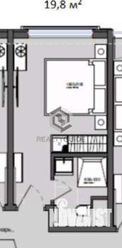 1-к квартира, вторичка, 20м2, 2/4 этаж