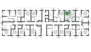 1-к квартира, вторичка, 36м2, 2/12 этаж